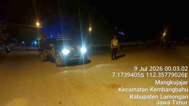 Pastikan Kamtibmas Kondusif, Polsek Kembangbahu Gencar Laksanakan Patroli Dialogis di Berbagai Sektor