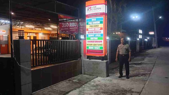 Cegah Gangguan Kamtibmas, Polsek Sarirejo Intensifkan Patroli Blue Light di Malam Hari