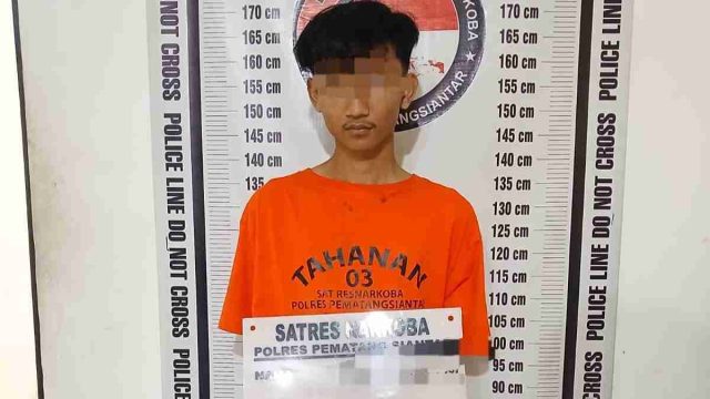 Kembali Berulah, Residivis Narkoba di Pematangsiantar Ditangkap Polisi dengan Barang Bukti 5,47 Gram Sabu