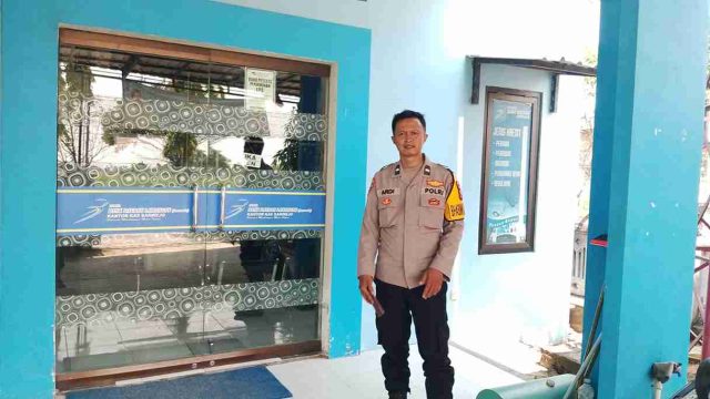 Tingkatkan Keamanan Wilayah, Polsek Sarirejo Intensifkan Patroli Dialogis Obyek Vital