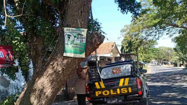 Antisipasi Bahaya Pohon Tumbang, Polsek Karangbinangun Intensifkan Pemantauan Wilayah Rawan Bencana