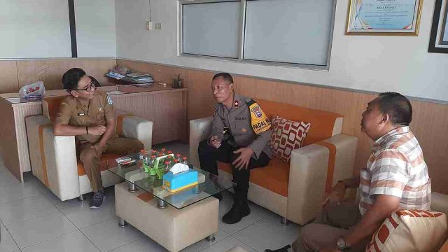 Perkuat Sinergitas, Kapolsek Lamongan Kota Ajak Perangkat Desa Kramat Jaga Kamtibmas