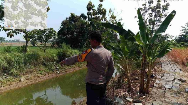 Antisipasi Bencana Hidrometeorologi, Polsek Sarirejo Intensifkan Patroli Embung dan Area Persawahan