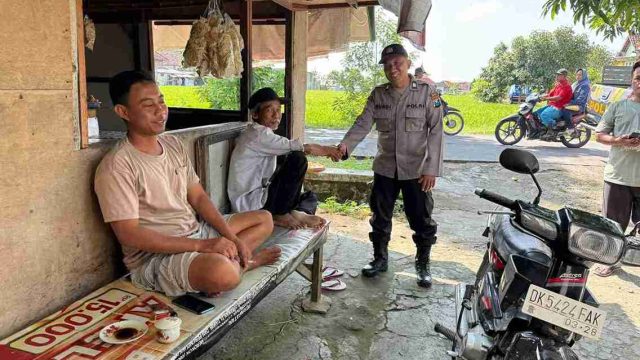 Antisipasi Curanmor, Polsek Sarirejo Gencarkan Patroli Dialogis dan Edukasi Keamanan Kendaraan