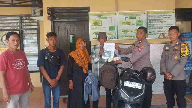 Polsek Kembangbahu Kembalikan Motor Vario yang Ditinggal Pemilik di Sekolah, Libatkan Koordinasi Lintas Wilayah
