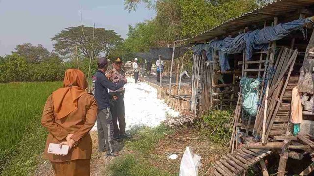 Pererat Sinergitas, Kapolsek Karangbinangun Sambangi Balai Desa Pendowolimo Sekaligus Perkenalan Diri