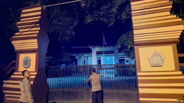 Polsek Sarirejo Gencarkan Patroli Objek Vital Cegah Tindak Kriminalitas 3C di Lamongan