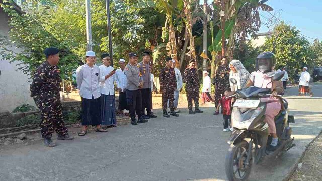 Kapolsek Solokuro Pimpin Langsung Pengamanan Pengajian Umum Jamaah Al-Khidmah, Pastikan Kegiatan Berlangsung Aman dan Kondusif
