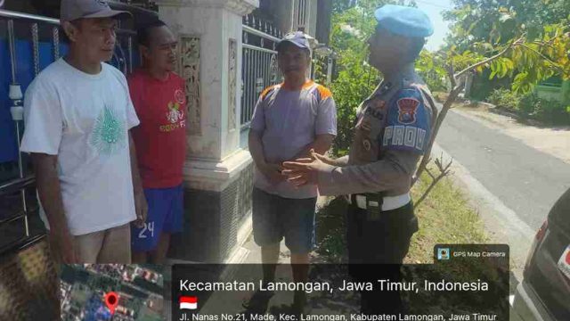 Patroli Perintis Presisi (3P), Polsek Lamongan Kota Perkuat Pengamanan Objek Vital dan Permukiman Demi Ciptakan Situasi Aman Kondusif
