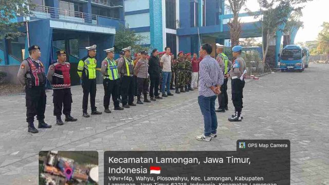Polres Lamongan Siagakan Personel Amankan Tabligh Akbar Milad Aisyiyah ke-100 di UMLA
