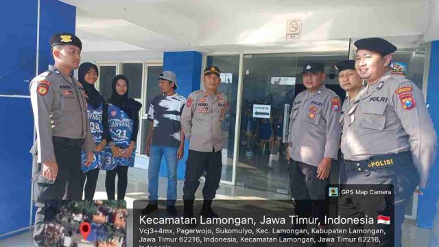 Sinergi Bersama Polres Lamongan, Polsek Lamongan Kota Perketat Pengamanan Piala Bupati Lamongan Basketball Competition 2026