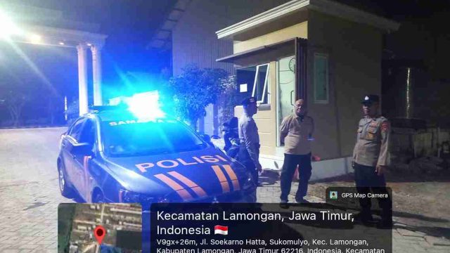 Patroli Blue Light Polsek Lamongan Kota Intensifkan Pengamanan Dini Hari, Antisipasi Curanmor hingga Balap Liar