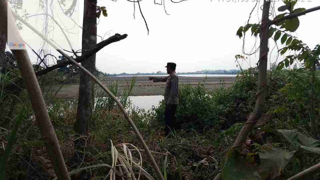 Polsek Sarirejo Intensifkan Patroli Kewilayahan, Monitoring Embung dan Persawahan untuk Antisipasi Bencana Alam