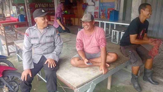 Polsek Sarirejo Intensifkan Patroli Dialogis, Ajak Warga Waspada Curanmor