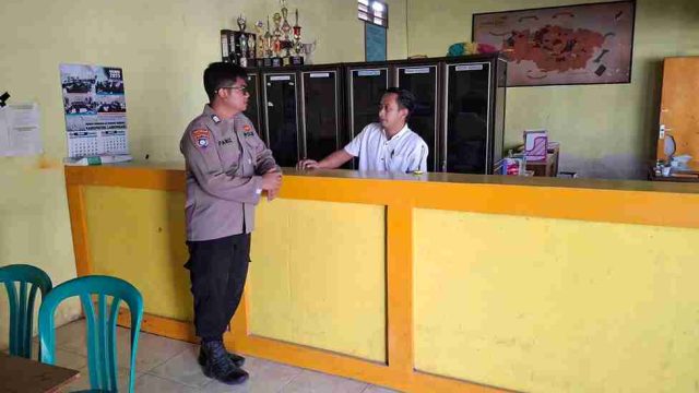 Polsek Sarirejo Perkuat Patroli Obyek Vital Cegah Gangguan Kamtibmas