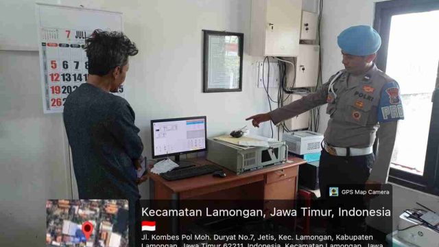 Polsek Lamongan Kota Pastikan Stok BBM di Empat SPBU Aman, Distribusi Berjalan Lancar