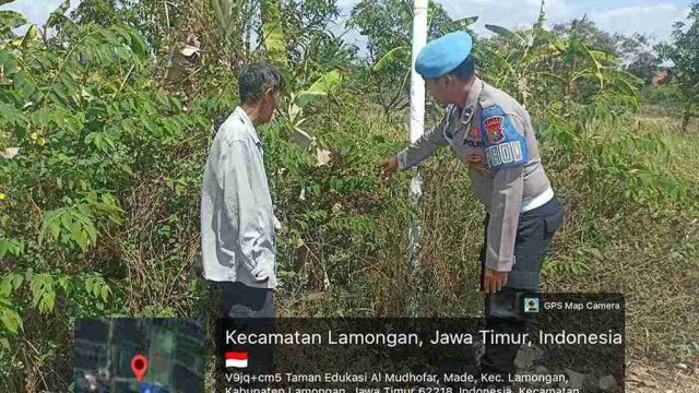 Patroli Perintis Presisi Polsek Lamongan Kota Antisipasi Bencana Alam dan Karhutla, Situasi Wilayah Tetap Kondusif