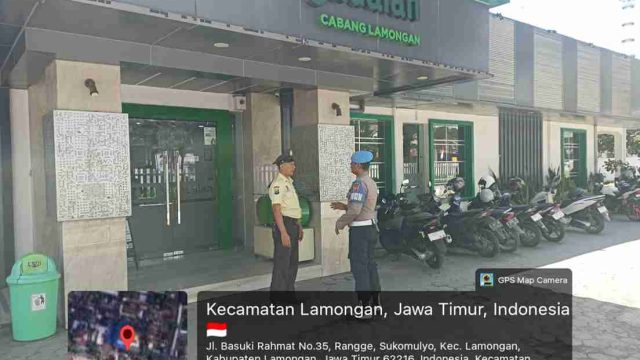 Patroli Presisi Polsek Lamongan Kota Ciptakan Situasi Kondusif