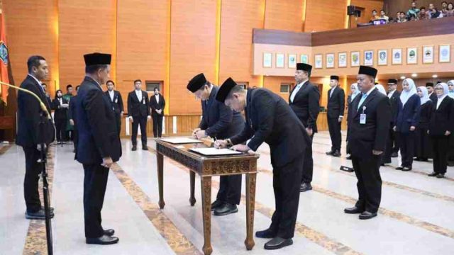 Mendagri Tito Karnavian Lantik Sejumlah Pejabat Kemendagri, Perkuat Kinerja Organisasi