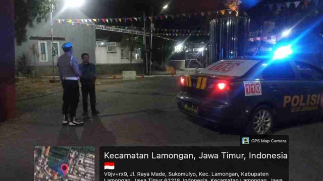 Patroli Perintis Presisi Polsek Lamongan Kota Sasar Perumahan, Ciptakan Rasa Aman Warga