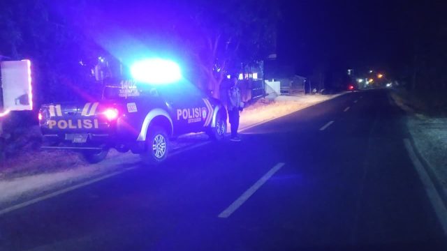 Patroli Blue Light Polsek Solokuro Sasar Perbatasan dan Permukiman, Antisipasi Tawuran hingga 3C