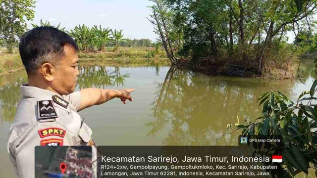 Polsek Sarirejo Pantau Debit Air Embung dan Persawahan, Antisipasi Bencana di Musim Hujan