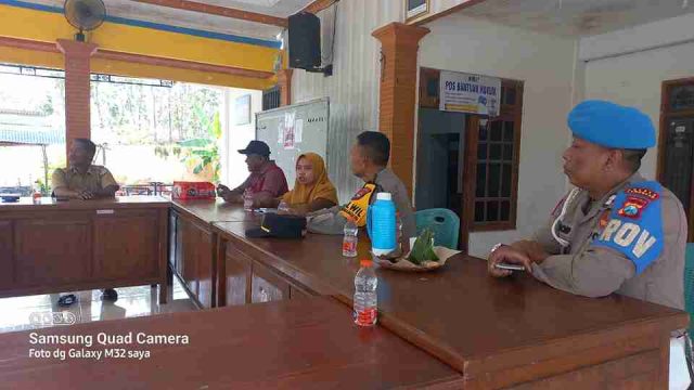 Polsek Karangbinangun Perkuat Sinergi dengan Pemdes Palangan, Gelar Silaturahmi dan Patroli Kamtibmas