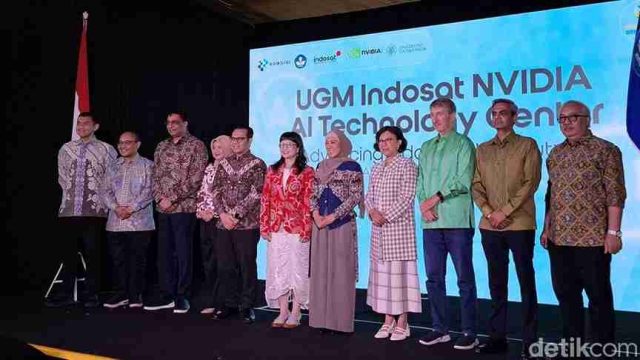 Indosat Perkuat Ekosistem AI Lewat Pusat Teknologi Bersama UGM dan NVIDIA