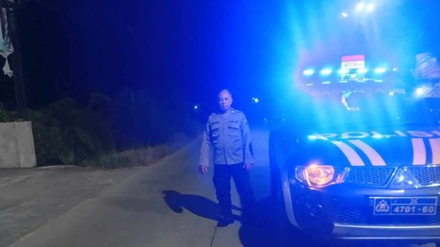 Patroli Blue Light Polsek Sarirejo Cegah 4C dan Gesekan Perguruan Silat, Situasi Kamtibmas Tetap Kondusif