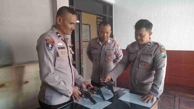 Polsek Sarirejo Pastikan Kesiapsiagaan Mako, Senpi dan Barang Inventaris Dalam Kondisi Lengkap