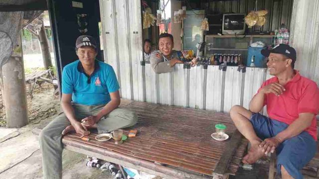 Patroli Dialogis Polsek Sarirejo Lamongan Sasar Warga, Cegah Curanmor dan Ajak Jauhi Perjudian