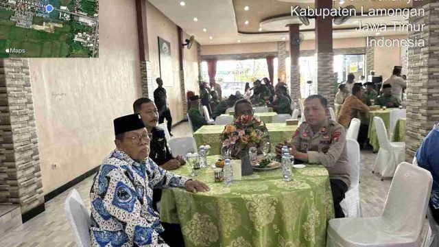 Bhabinkamtibmas Hadiri Tasyakuran HUT ke-23 PPAD di Lamongan, Perkuat Sinergi dengan Purnawirawan TNI AD