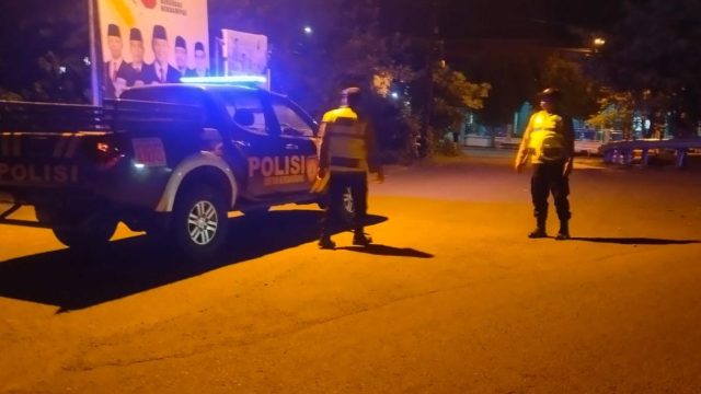 Cegah Gesekan Antarperguruan Silat di Lamongan, Polsek Kembangbahu Gelar Blue Light Patrol Tengah Malam