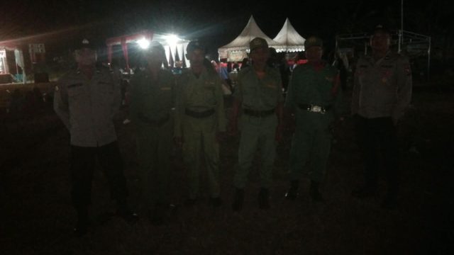Polsek Pucuk Amankan Hiburan Electone HUT ke-81 RI di Desa Ngambeg, Polisi dan TNI Bersinergi Jaga Kamtibmas