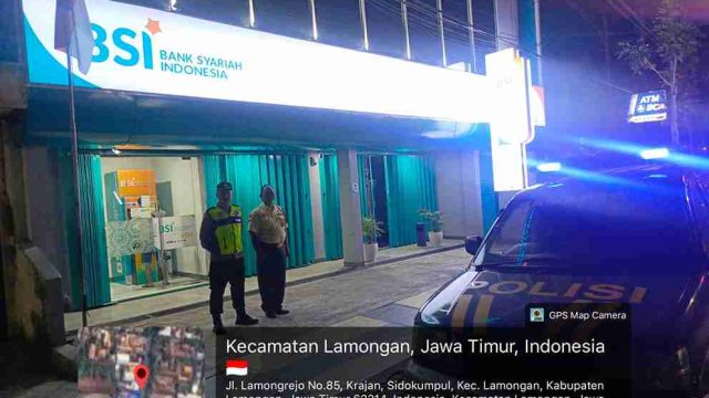 Patroli Perintis Presisi Polsek Lamongan Kota Sasar Obyek Vital hingga Perumahan