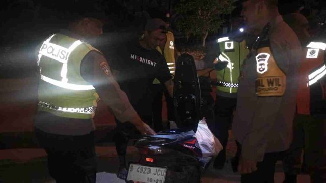 Polsek Solokuro Gelar Cipkon KRYD Bersama Rayon 6, Sasar Knalpot Brong hingga Narkoba