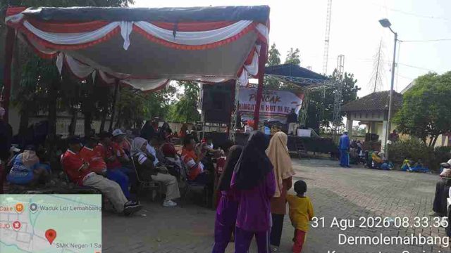 Jalan Sehat HUT RI ke-81 di Sarirejo Diikuti 300 Warga, Polsek Pastikan Kegiatan Aman dan Lancar