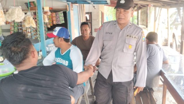 Jaga Kamtibmas, Polsek Karangbinangun Gelar Patroli Dialogis Sambangi Warga