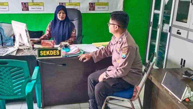 Patroli Dialogis Polsek Sarirejo Sasar Warga, Polisi Ingatkan Waspada Curanmor dan Perkuat Kamtibmas