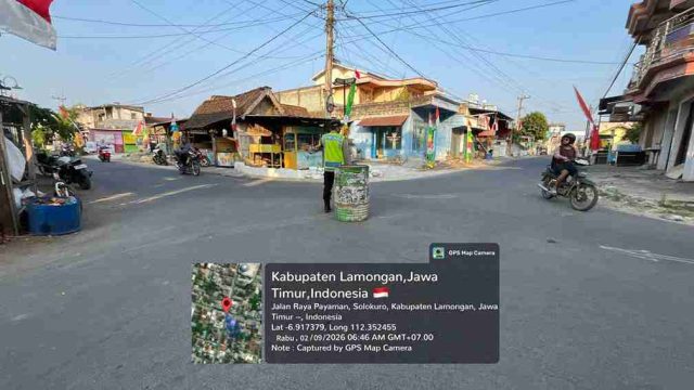 Cegah Kemacetan dan Kecelakaan, Polsek Solokuro Gelar Pengaturan Lalu Lintas Pagi Hari