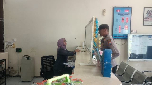 Patroli Obyek Vital, Polsek Sarirejo Lamongan Perkuat Pengamanan dan Cegah 3C