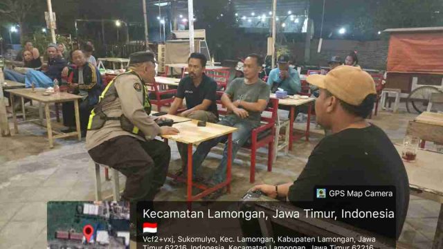 Tindak Lanjut Laporan Warga, Polsek Lamongan Kota Datangi JM Coffee Terkait Keluhan Karaoke Bising