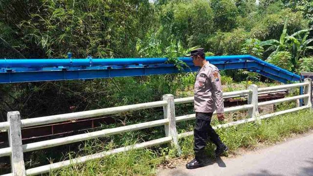 Polsek Kembangbahu Gencarkan Patroli Presisi, Antisipasi Banjir, Longsor hingga Kebakaran Lahan