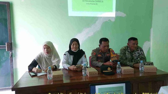 Kapolsek Sarirejo Hadiri Evaluasi Penyaluran Pupuk Bersubsidi 2026, Tekankan Pengawasan dan Tepat Sasaran