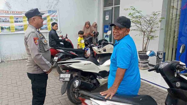Jaga Kamtibmas, Polsek Solokuro Intensifkan Patroli Perbankan dan Swalayan