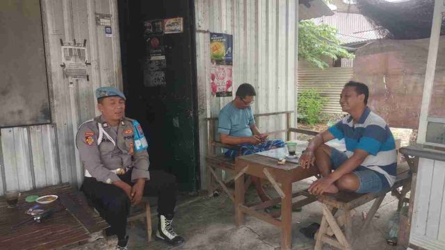 Patroli Dialogis Polsek Sarirejo Sasar Warga, Antisipasi Curanmor hingga Perjudian