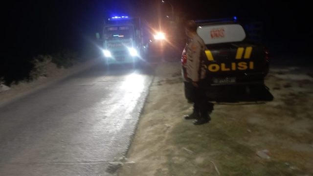 Patroli Blue Light Presisi, Polsek Karangbinangun Sisir Jalur Poros Desa Blawi Antisipasi 3C dan Gangguan Kamtibmas