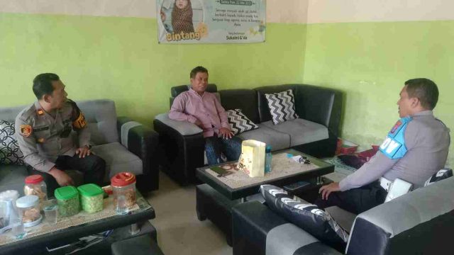 Perkuat Sinergitas Jaga Kamtibmas, Kapolsek Sarirejo Silaturahmi dengan Tokoh Masyarakat Dusun Dermo