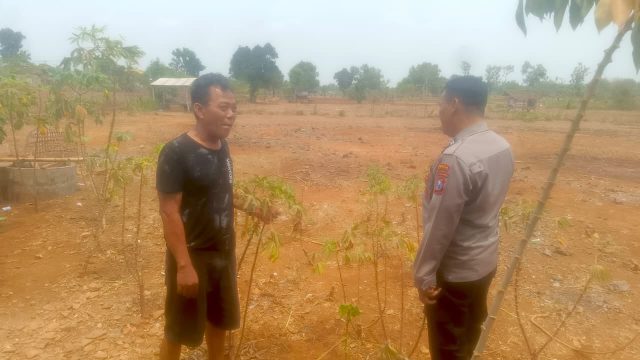 Dukung Ketahanan Pangan Nasional, Polsek Solokuro Gandeng Petani dan UPT Pertanian Perkuat Program P2B