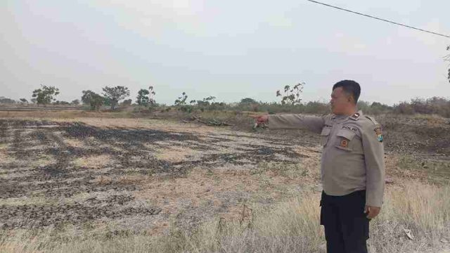 Polsek Sarirejo Patroli Pantau Kekeringan dan Debit Air Embung, Antisipasi Bencana di Gempoltukmloko